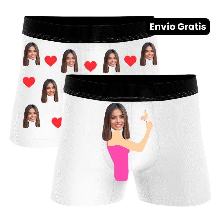 PACK 2 Bóxer personalizados